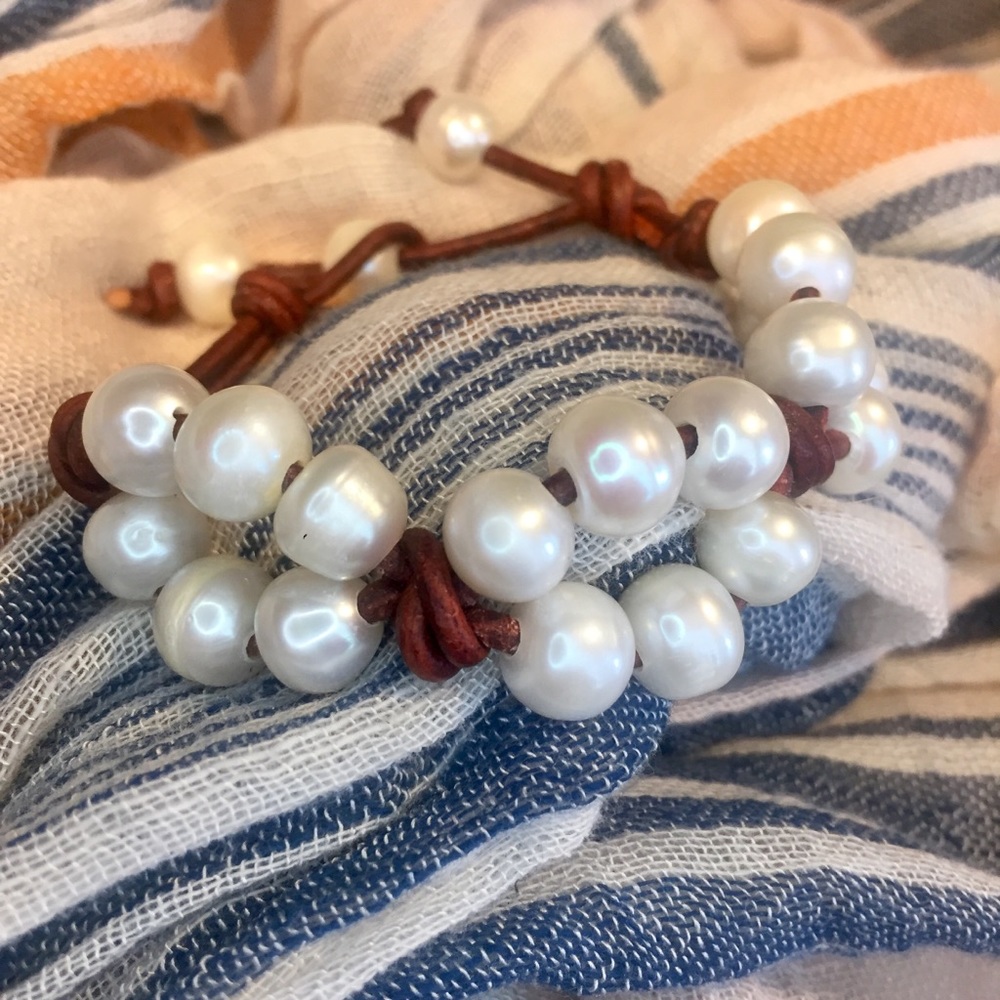 Avila Reao Beach Pearl Bracelet
